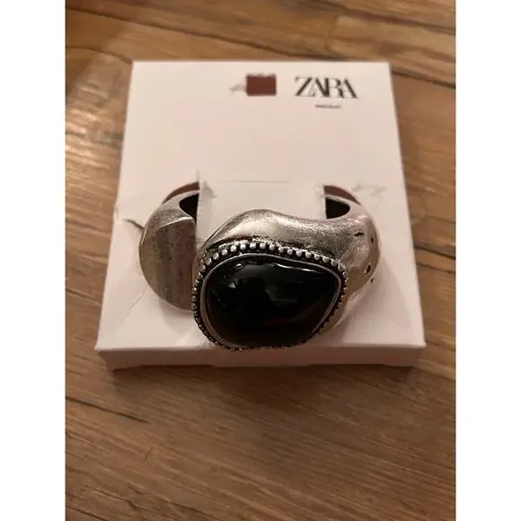 NWT- Zara LARGE STONE BRACELET - Picture 5 of 6
